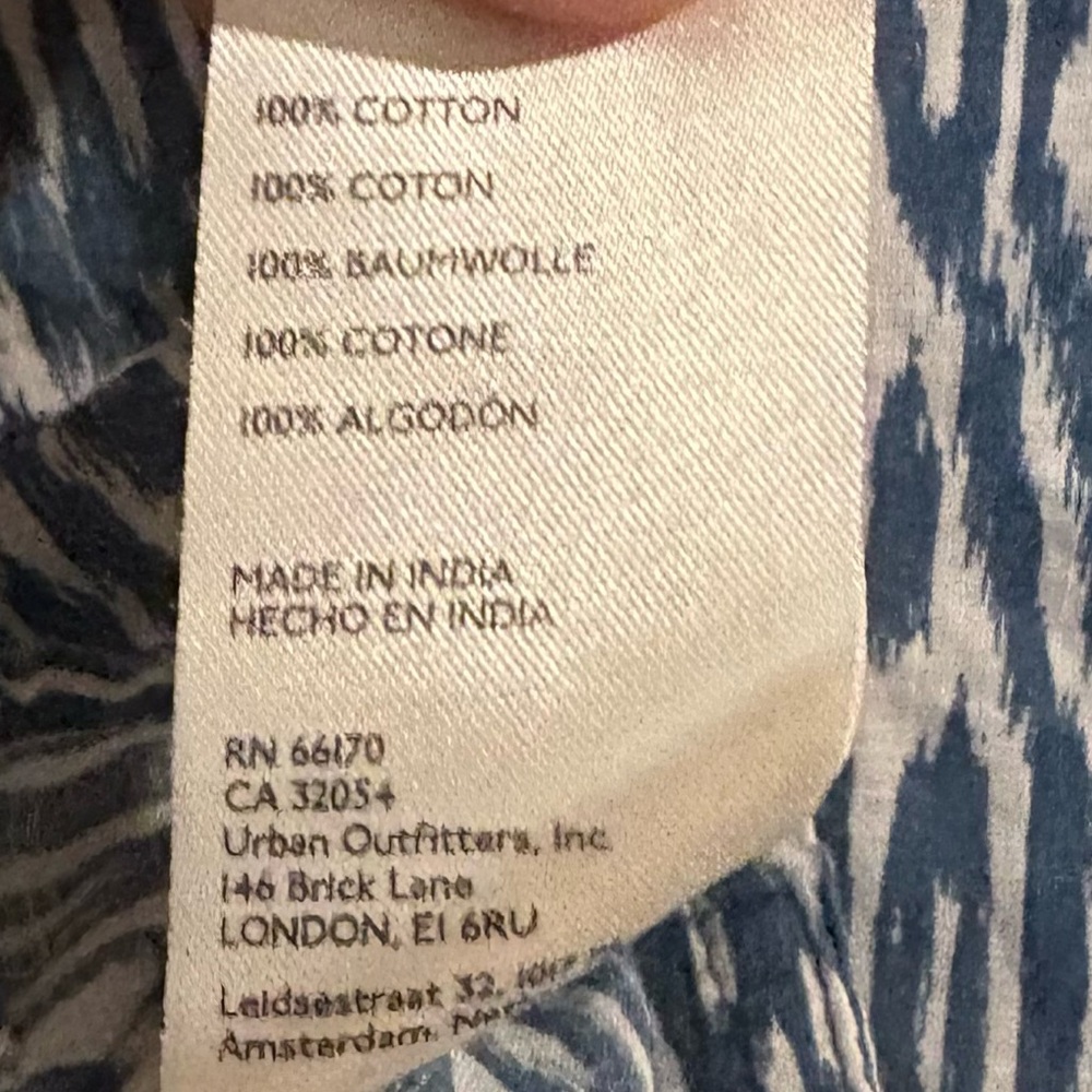 PILCRO Anthropologie Printed Voile Surf Shirt - Picture 10 of 11